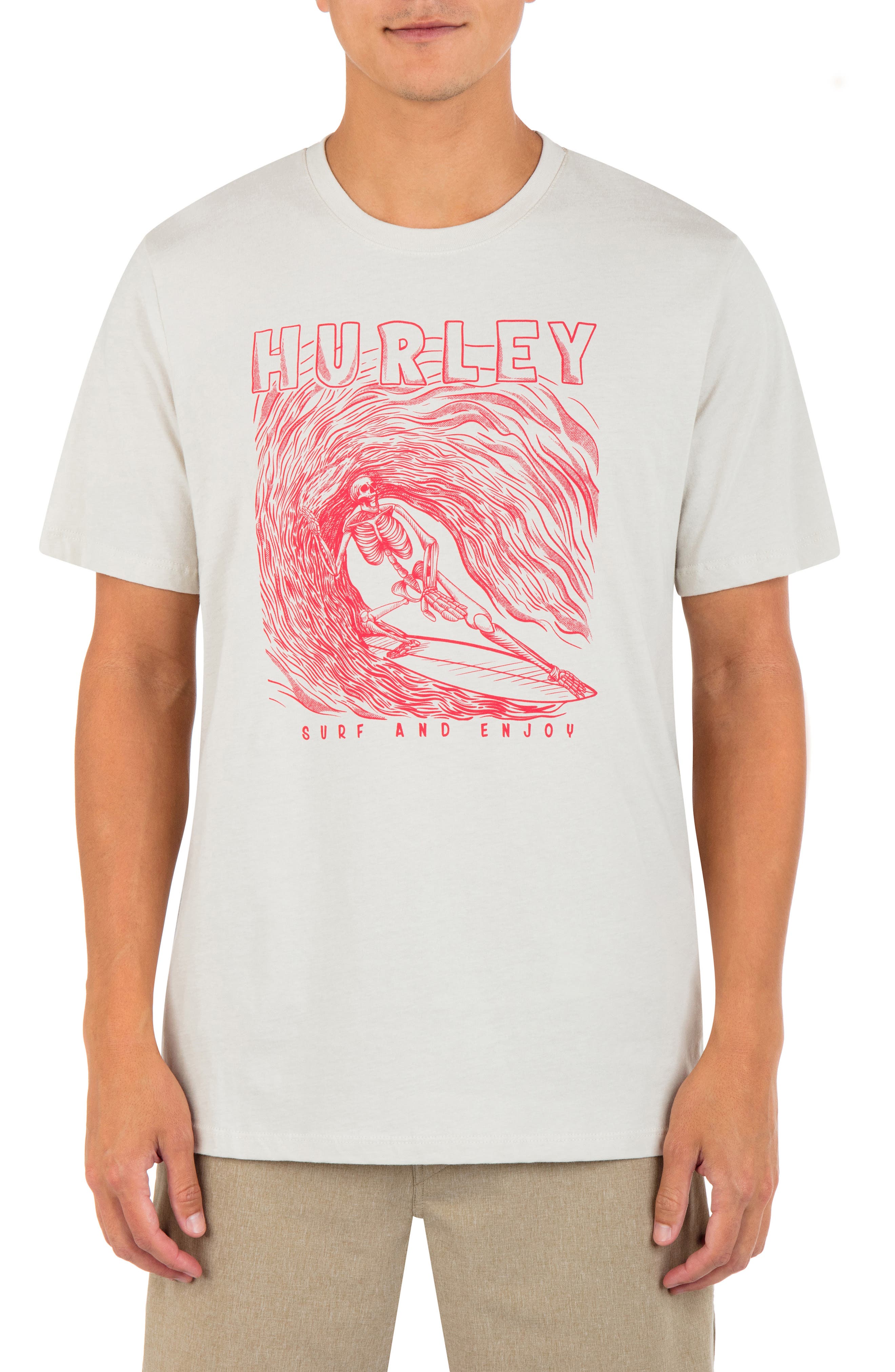 Hurley Surfing Skelly Graphic T-Shirt