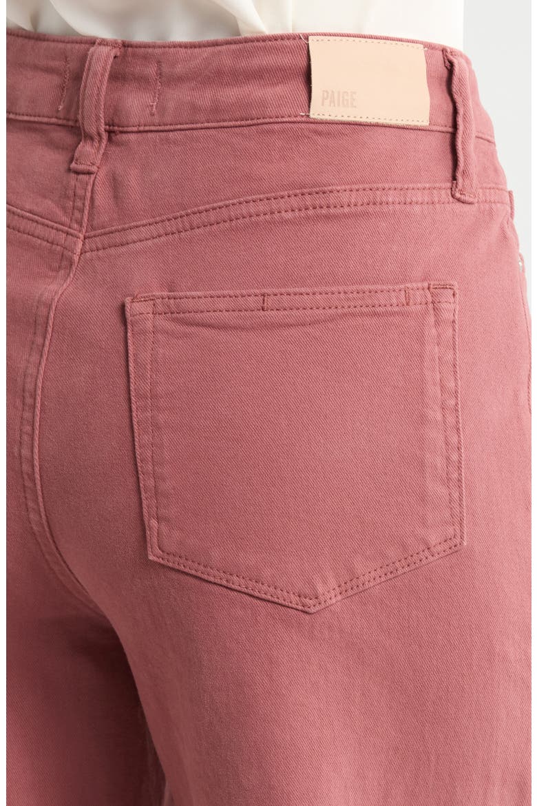 Anessa High Waist Wide Leg Jeans, Alternate, color, VINTAGE BRICK BERRY