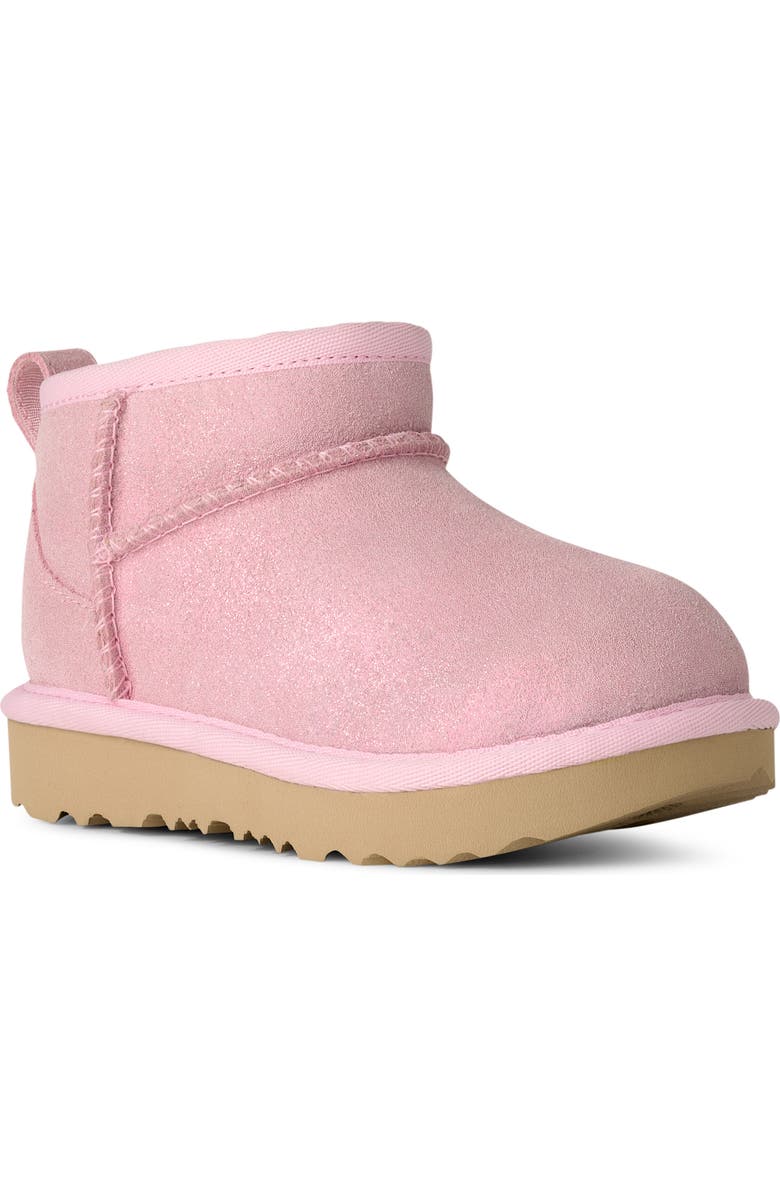UGG<sup>®</sup> Kids' Classic Ultra Mini Dazzle Boot, Main, color, Ribbon Candy
