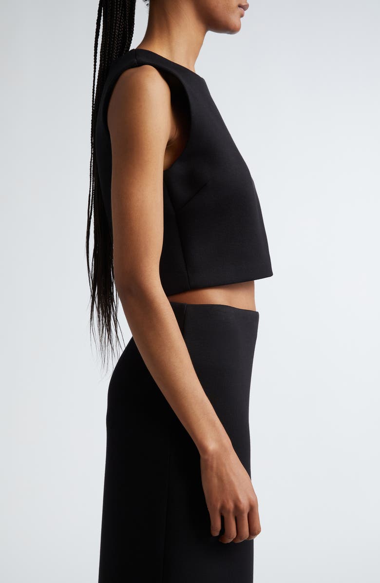 Max Mara Dazzy Sleeveless Jersey Crop Top, Alternate, color, 