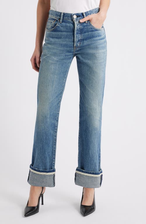 Moussy Vintage Amityville High Waist Straight Leg Jeans