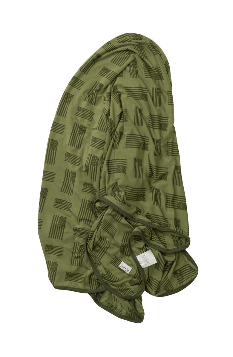 Laree + Co Kolton Toddler Blanket, Main, color, Green