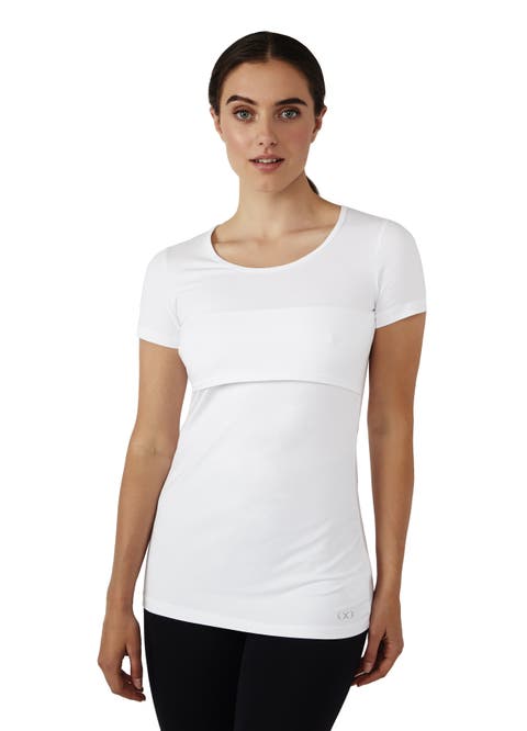 Modern Eternity Nia Short Sleeve Maternity & Nursing Top