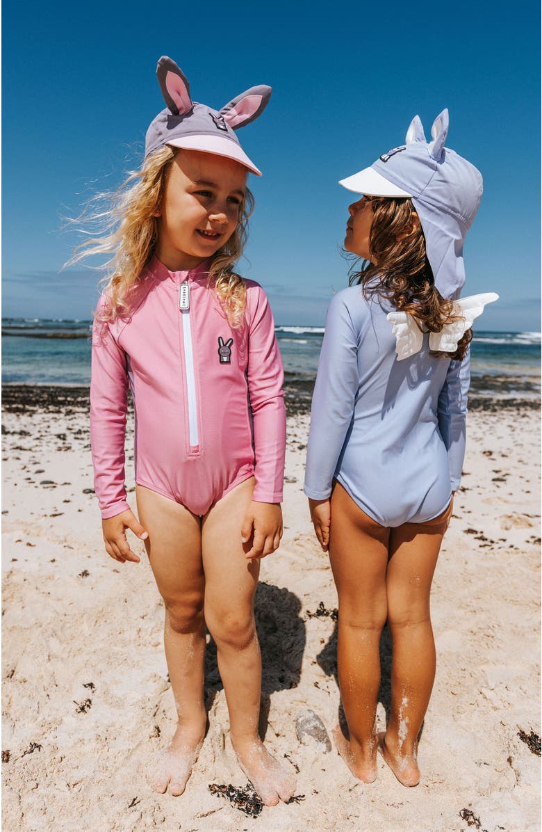 Roarsome Sparkle Swim Suit, Alternate, color, Light Purple