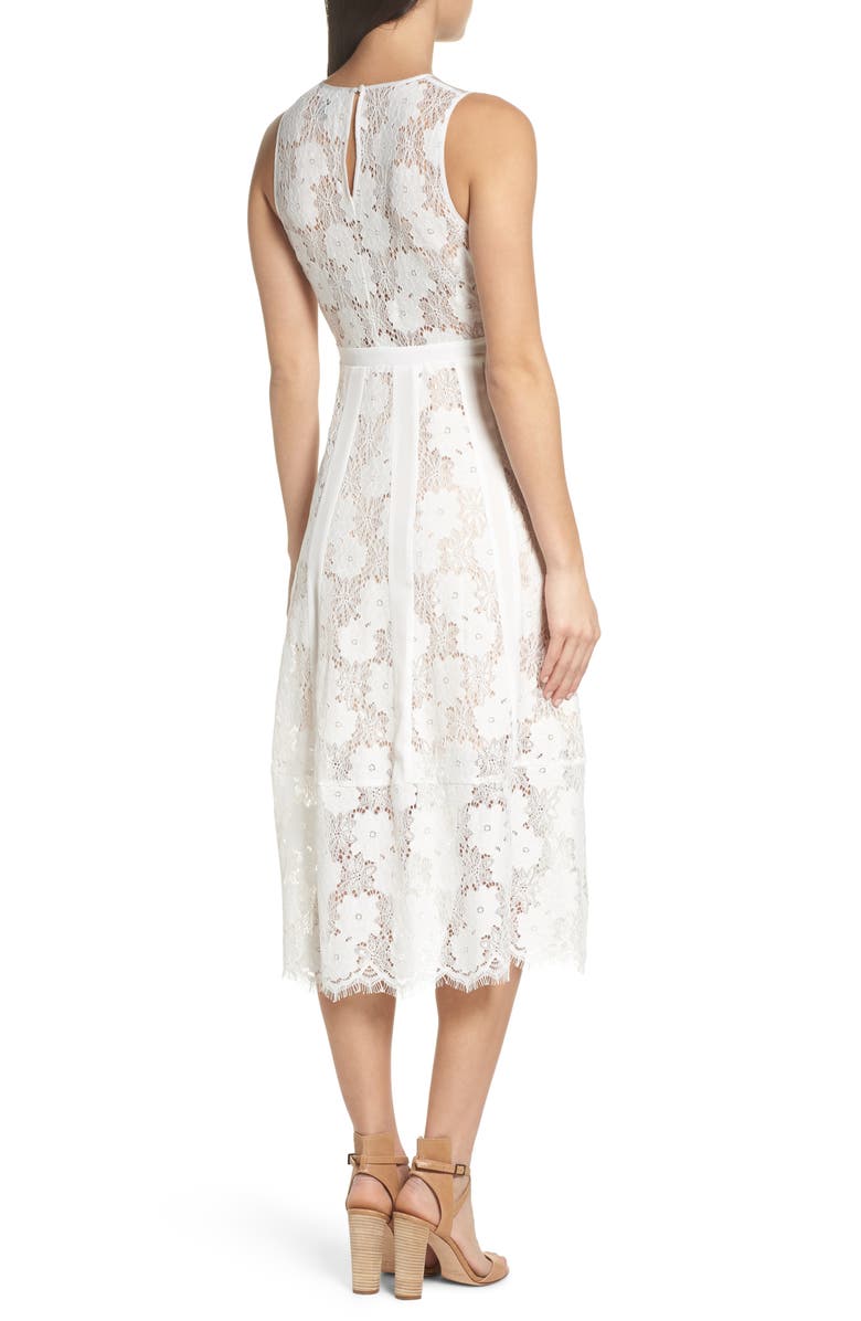 Chelsea28 Lace Midi Dress, Alternate, color, 