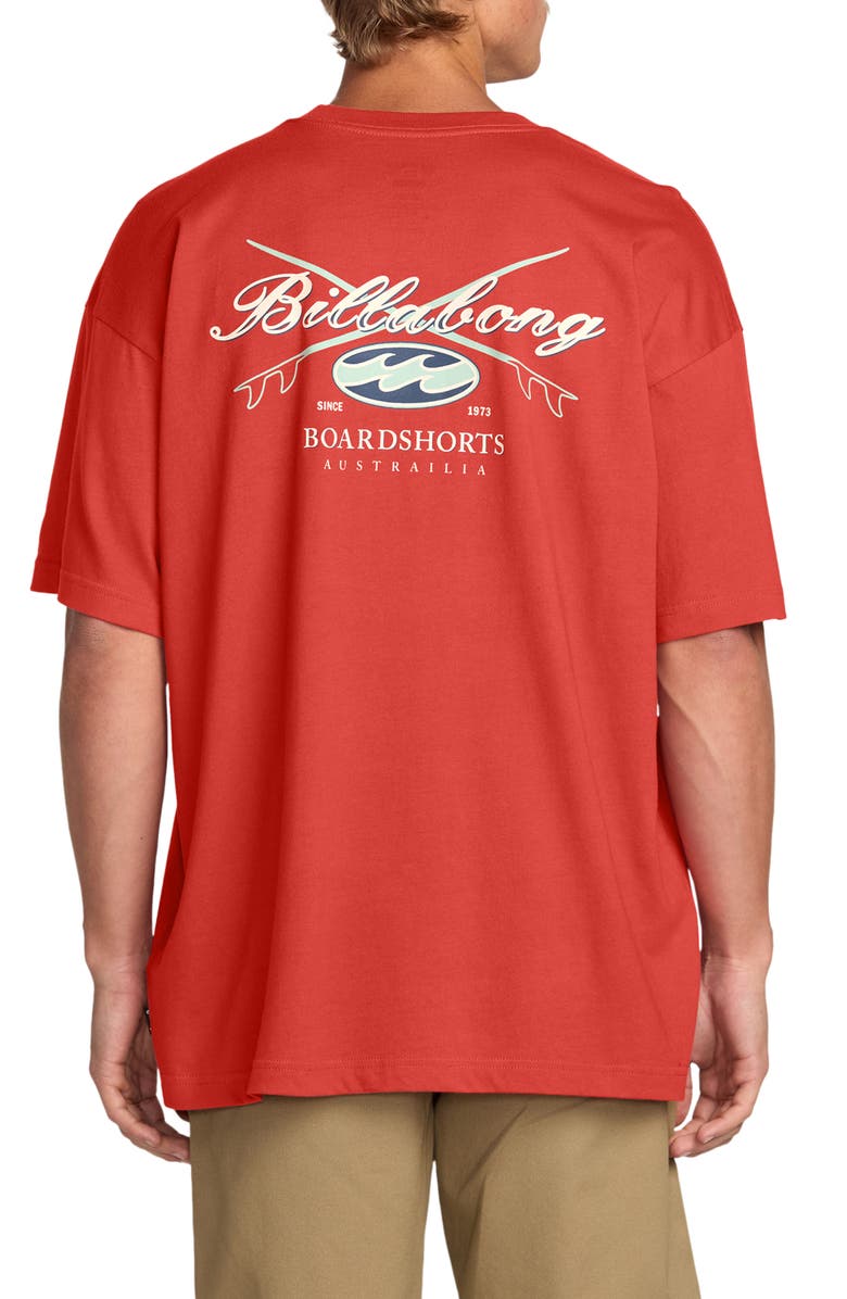 Billabong Crossboards Graphic T-Shirt, Alternate, color, Butter Scotch