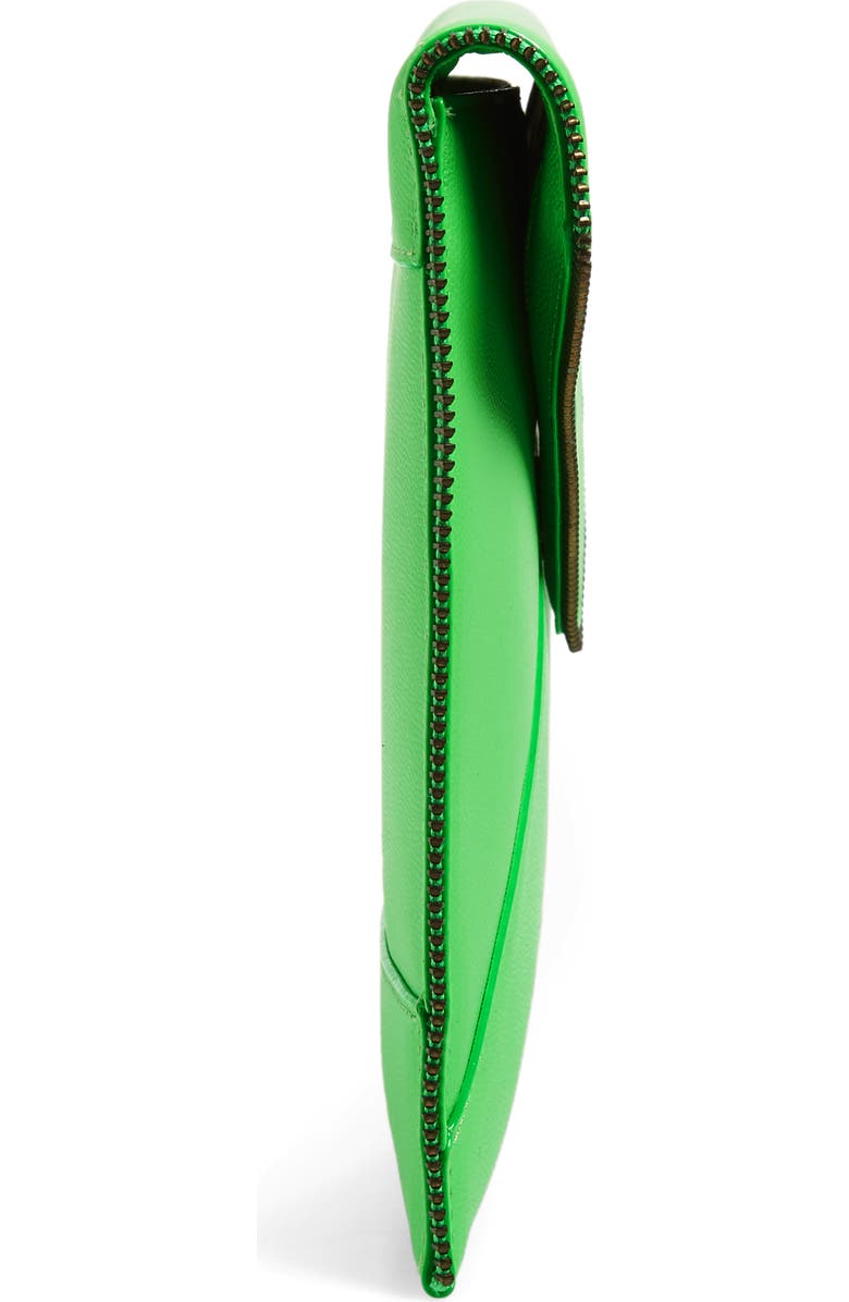 Rebecca Minkoff Leo Leather Clutch, Alternate, color,