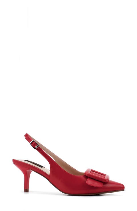 Greta Pointed Toe Slingback Pump (Women)