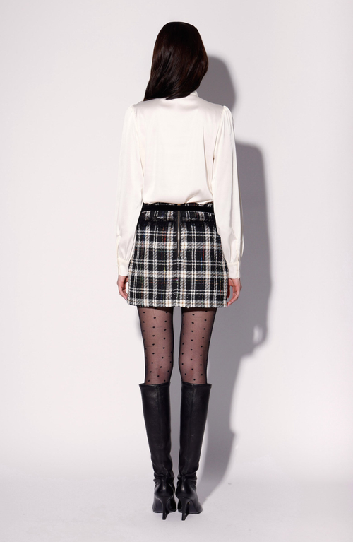 Walter Baker Regal Tweed Nelly Skirt In Multi