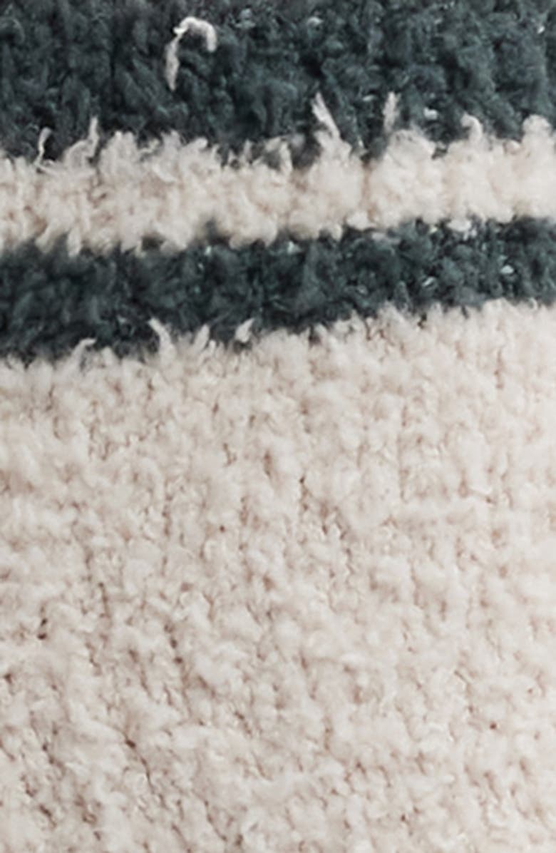 Barefoot Dreams<sup>®</sup> CozyChic<sup>®</sup> Stripe Ankle Socks, Alternate, color, Sand Dune-Deep Juniper