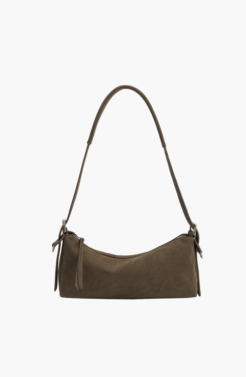 Valeria Recycled Vegan Suede Shoulder Bag