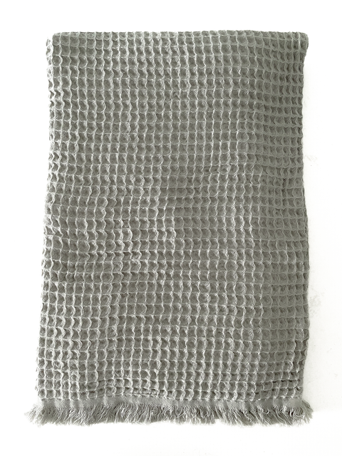 Turkish Cotton Waffle Throw
