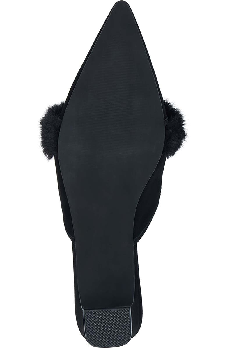 Matisse Kellan Pointed Toe Mule, Alternate, color, Black Suede