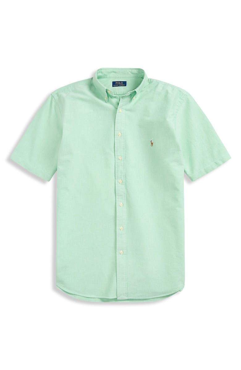 Polo Ralph Lauren Big & Tall Oxford Sport Shirt, Alternate, color, 