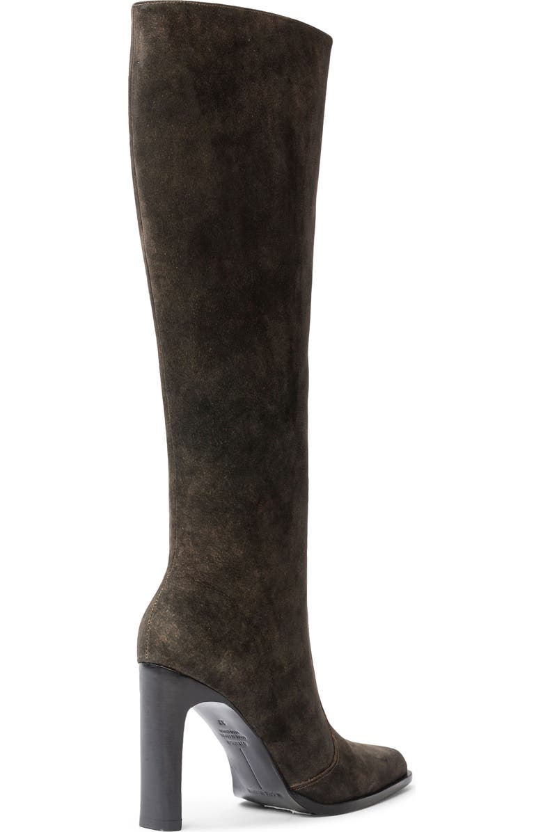 BLACK SUEDE STUDIO Grand Tall Boot, Alternate, color, Dark Brown