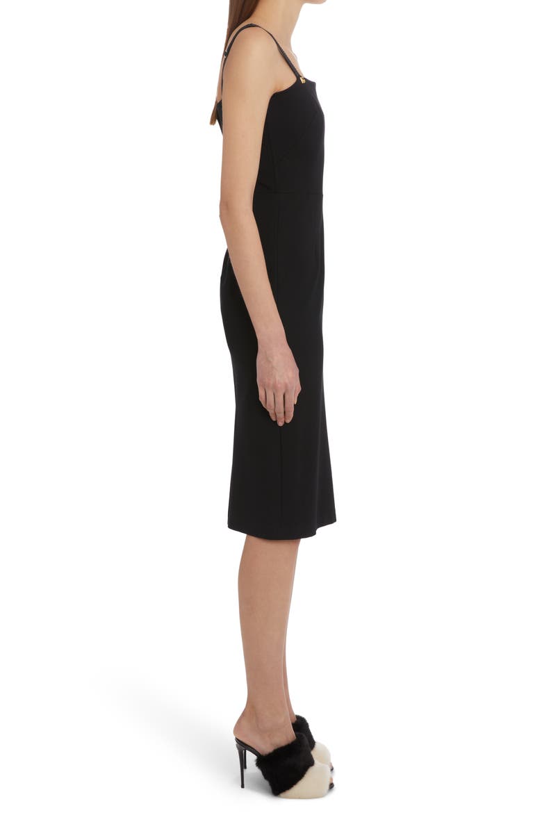 Dolce&Gabbana Tubino Jersey Midi Dress, Alternate, color, 