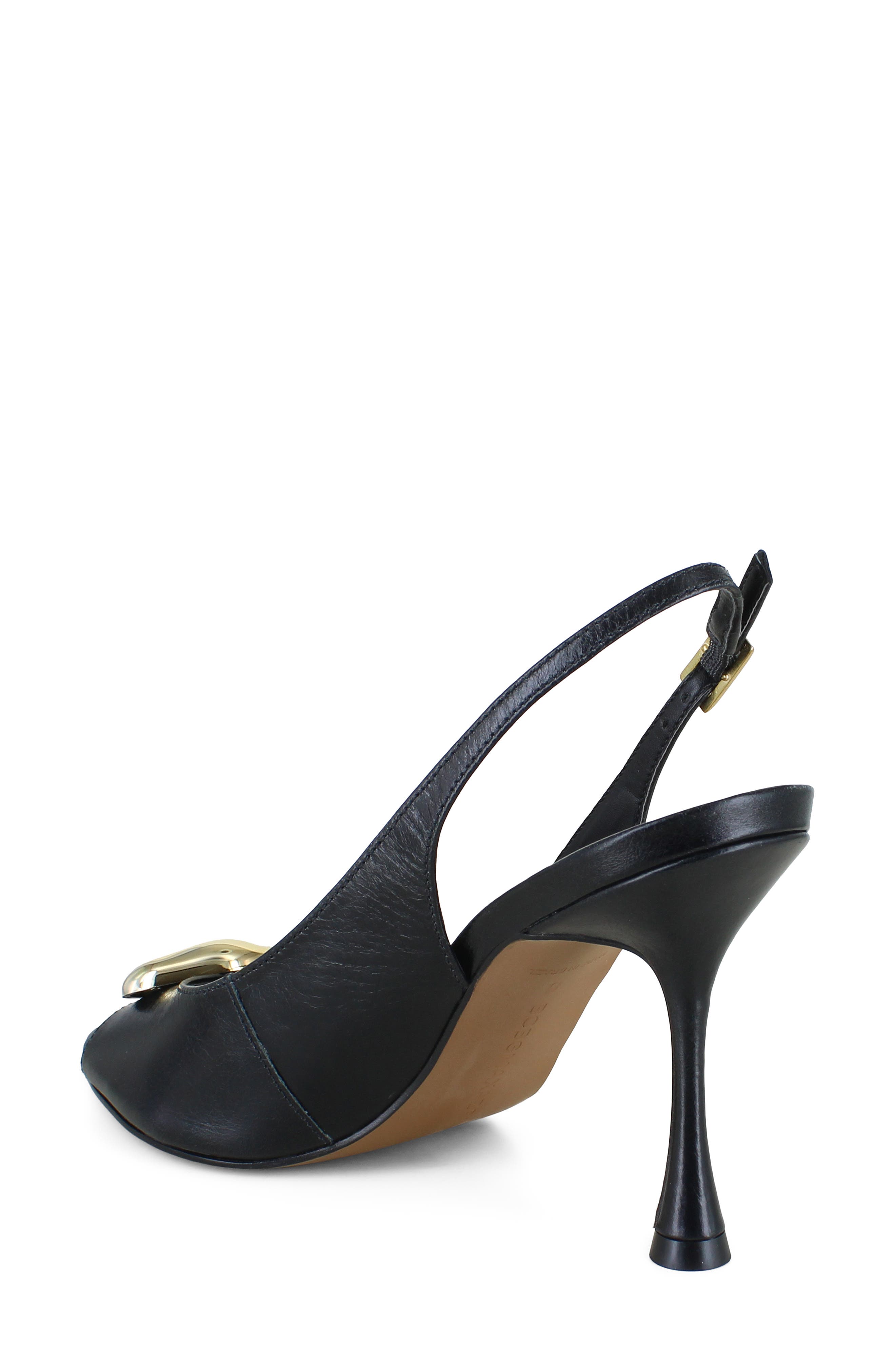 Hayden Slingback Sandal, Alternate, color, BLACK