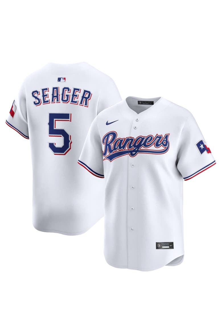 Men's Nike Corey Seager White Texas Rangers Home Limited Player Jersey, Main, color, White