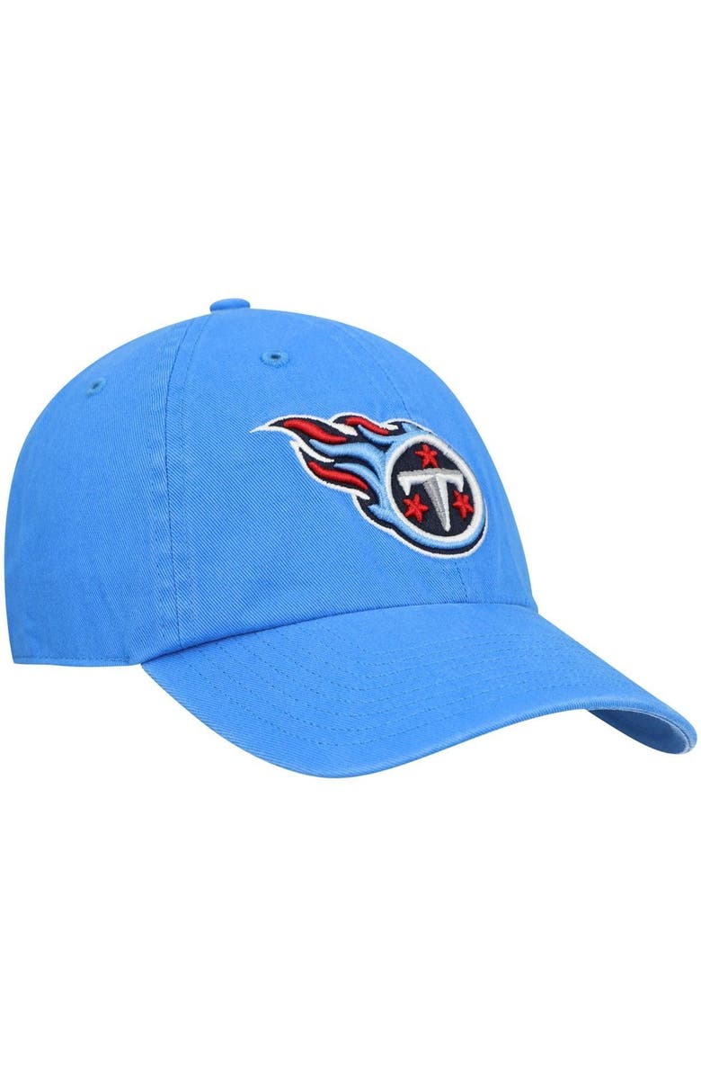 '47 Men's '47 Light Blue Tennessee Titans Secondary Clean Up Adjustable Hat, Alternate, color, Light Blue