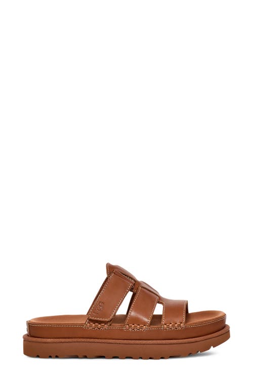 Ugg Goldenstar Slide Sandal In Tan