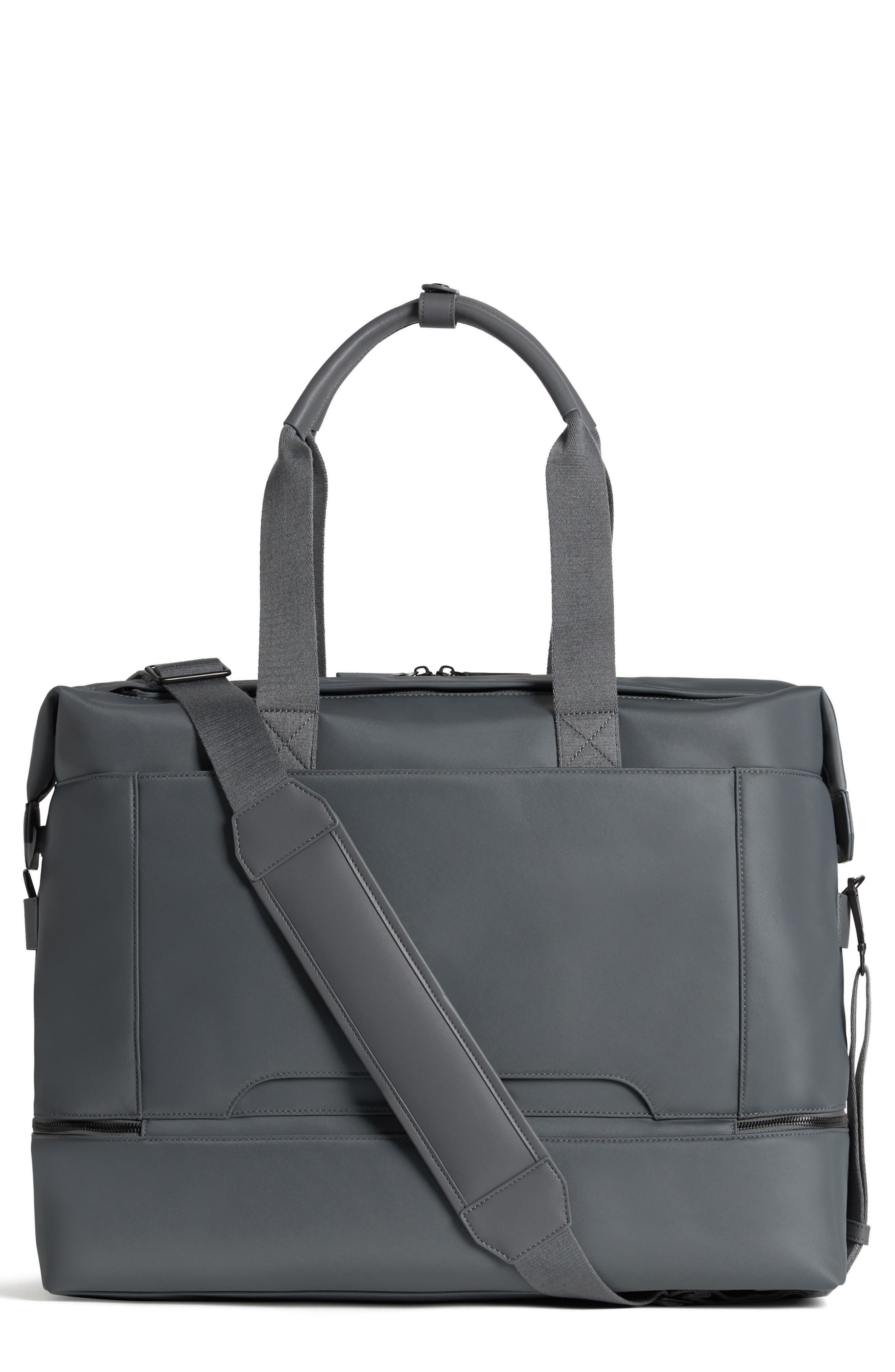 Monos Metro Weekend Bag, Main, color, Dover Grey