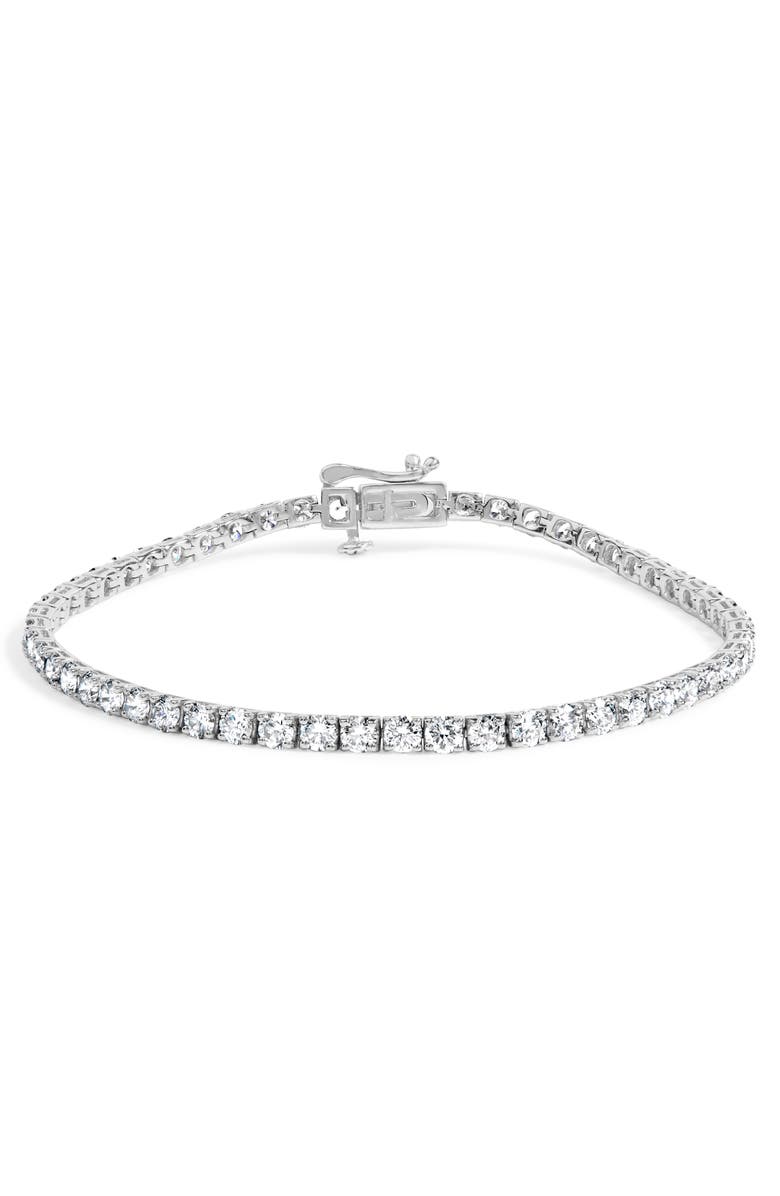 Haus of Brilliance 14K Gold 5.0 Cttw Lab Grown Diamond Tennis Bracelet, Main, color, White