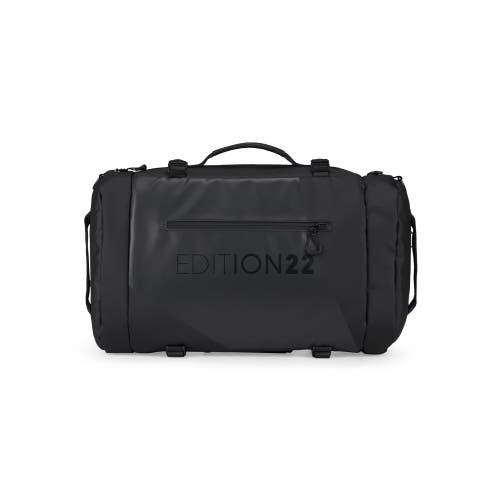 Edition 22 Signature Duffle Bag In Black