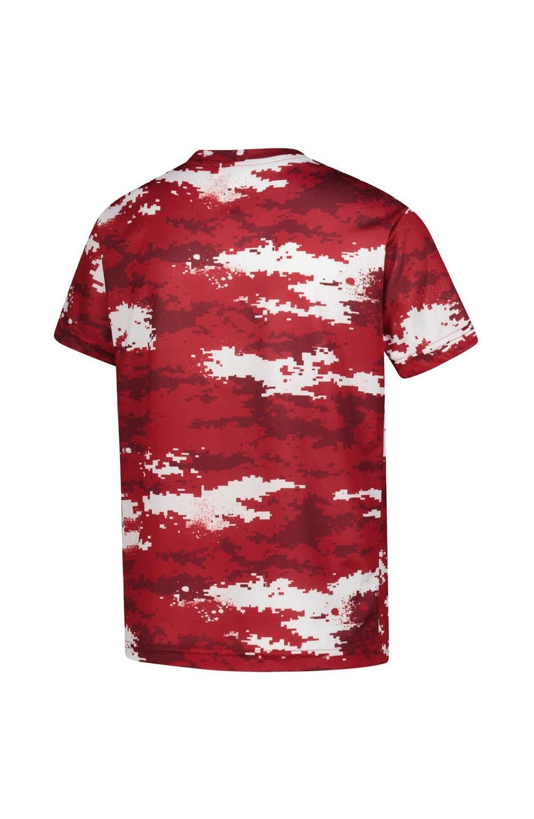 Outerstuff Youth Crimson Indiana Hoosiers Scrimmage Sublimated T-Shirt, Alternate, color, Crimson
