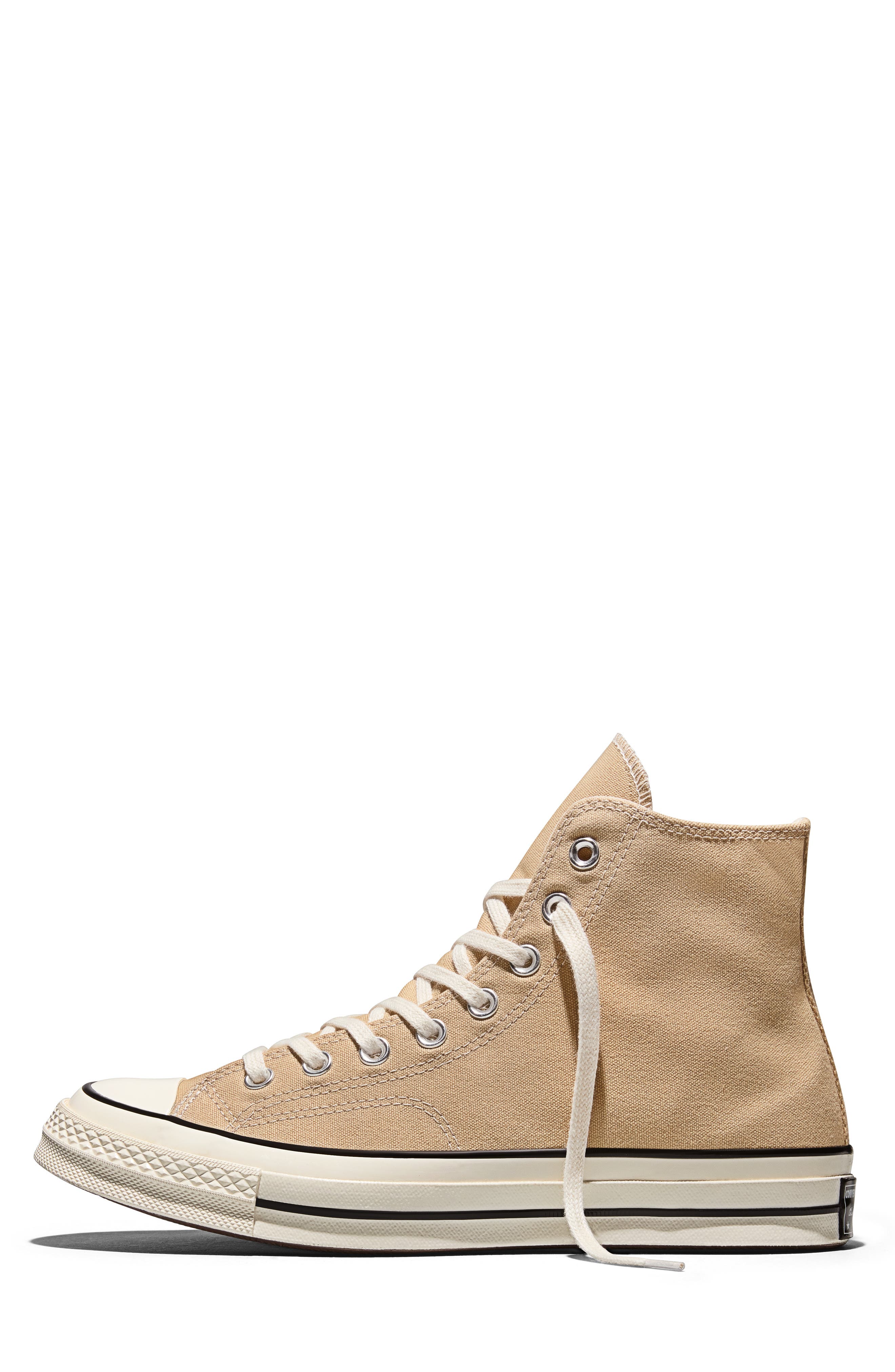 Converse Chuck Taylor<sup>®</sup> All Star<sup>®</sup> 70 High Top Sneaker, Alternate, color, Hay Day/ Egret/ Black