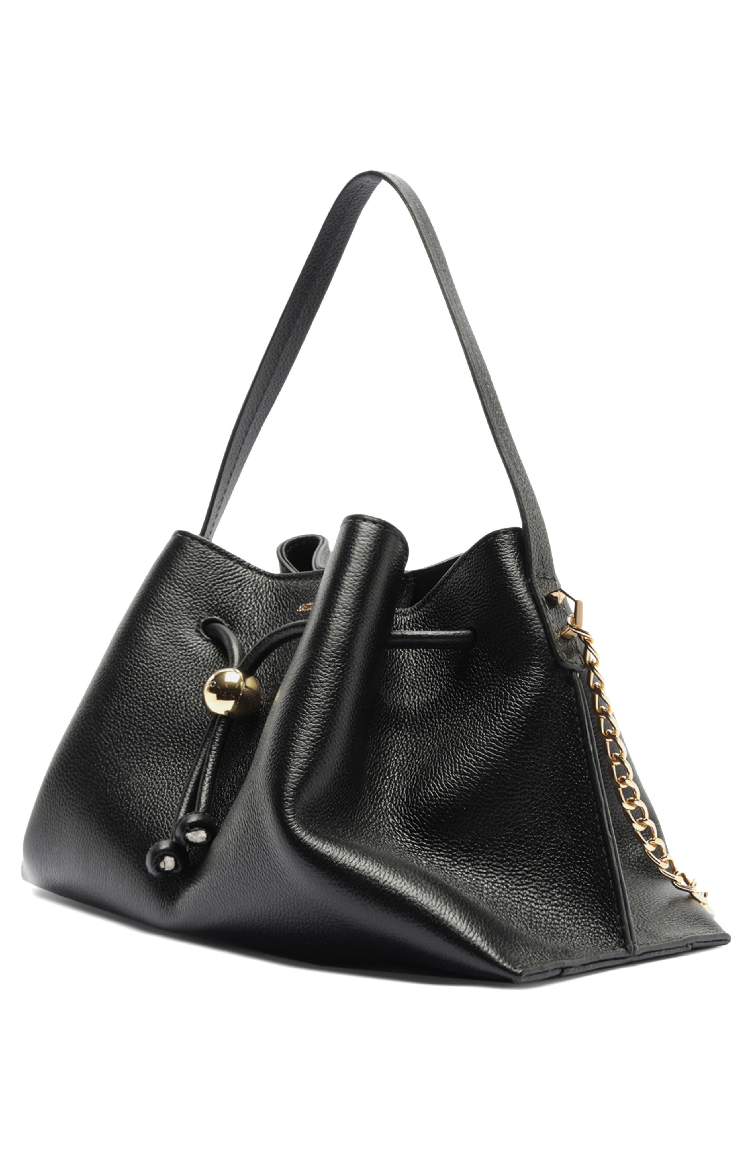 Arezzo Medium Alba Leather Shoulder Bag, Alternate, color, 