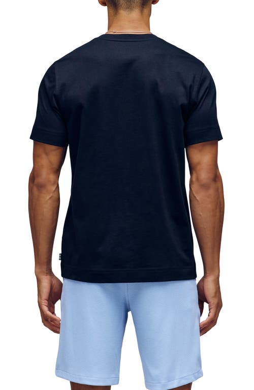 Psycho Bunny Seth Appliqué Graphic T-shirt In Black