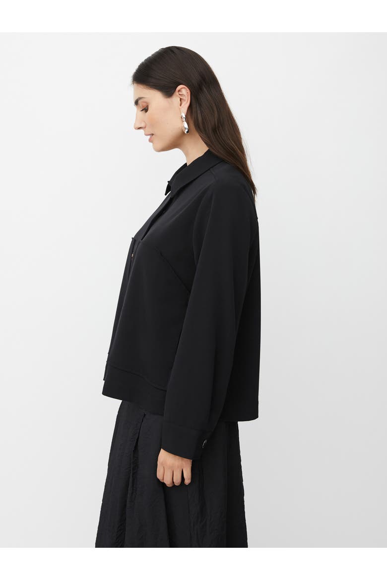 MaJettina Regular Fit Short Jacket, Alternate, color, Black