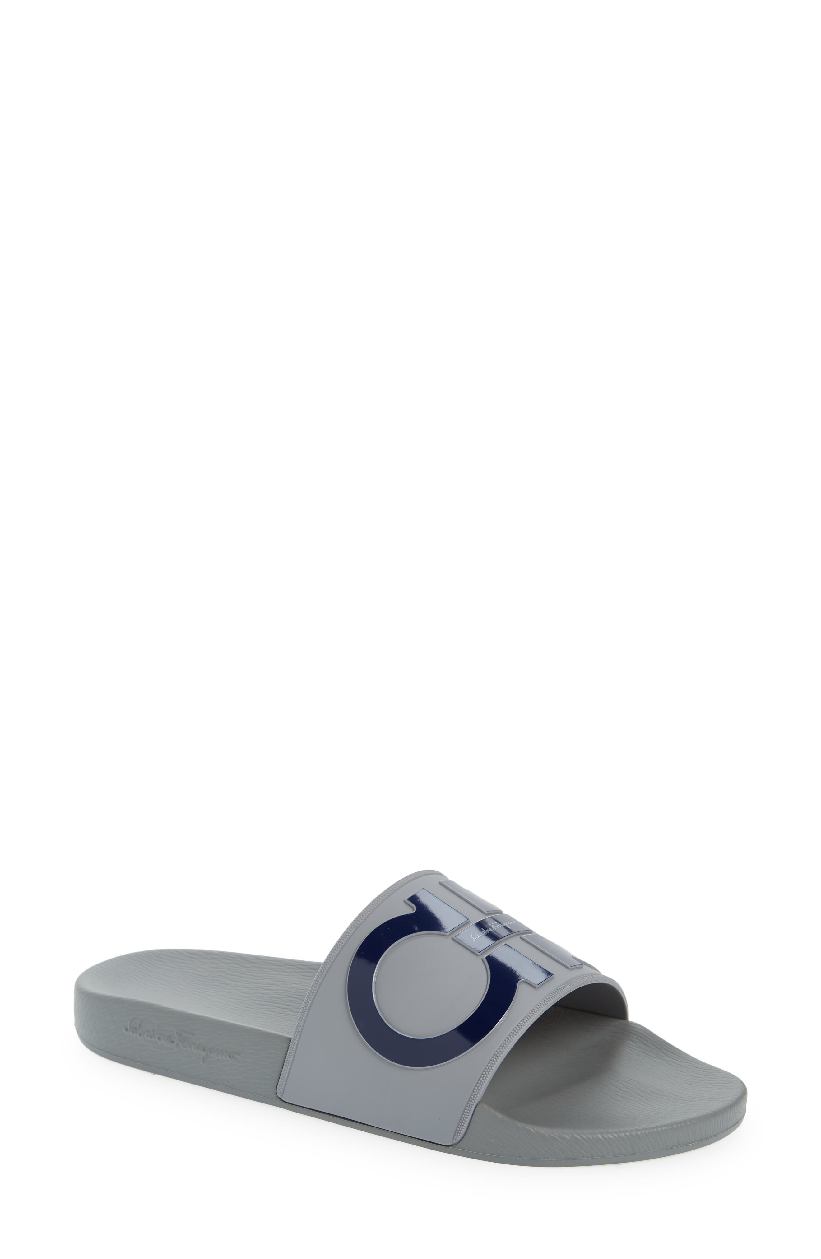 Groove 2 Slide Sandal, Main, color, EMATITE/ GANCIO GOLFO BLUE