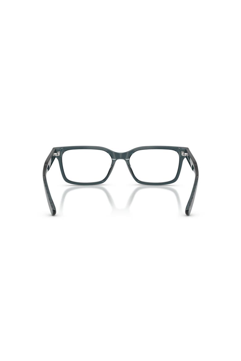55mm Rectangle optical glasses, Alternate, color, Blue