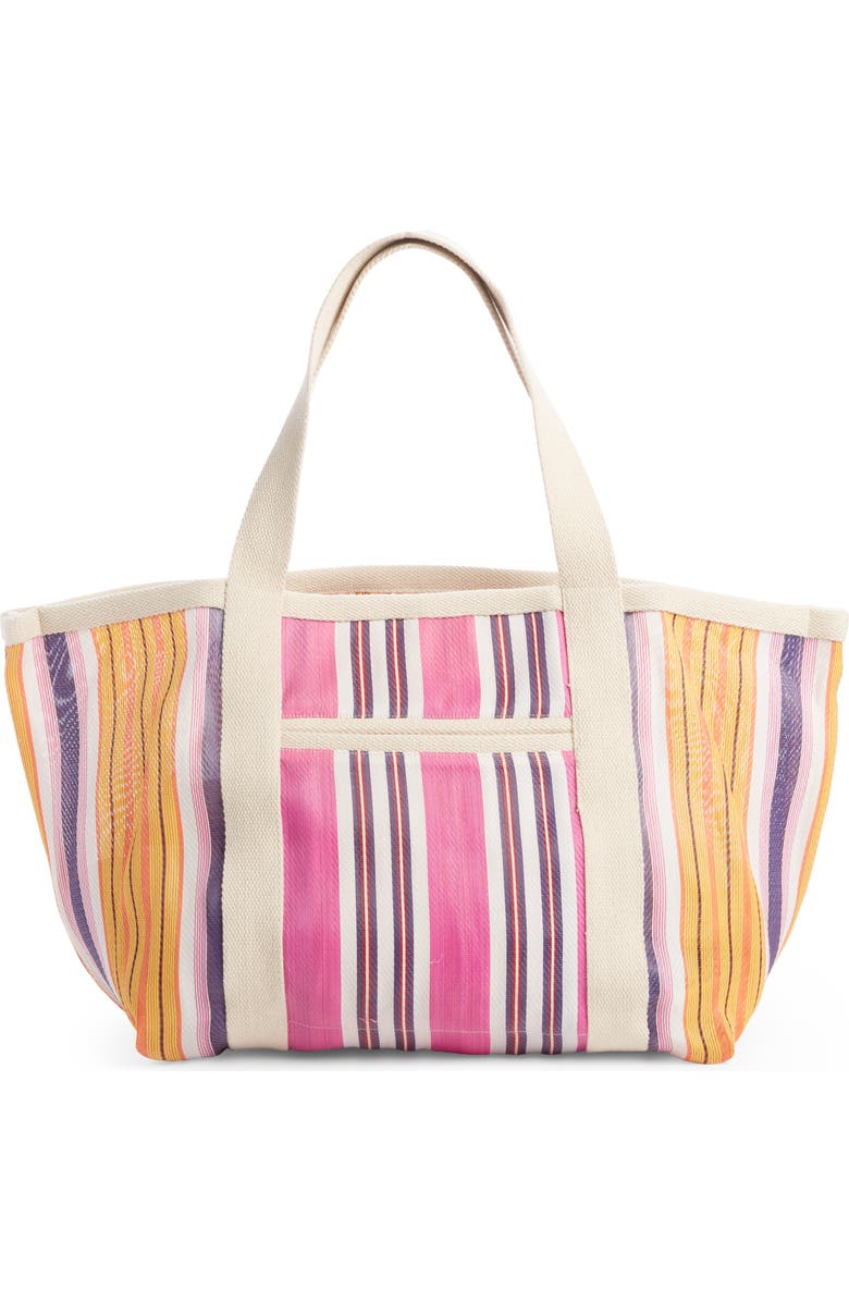 Isabel Marant Darwen Stripe Tote, Alternate, color,
