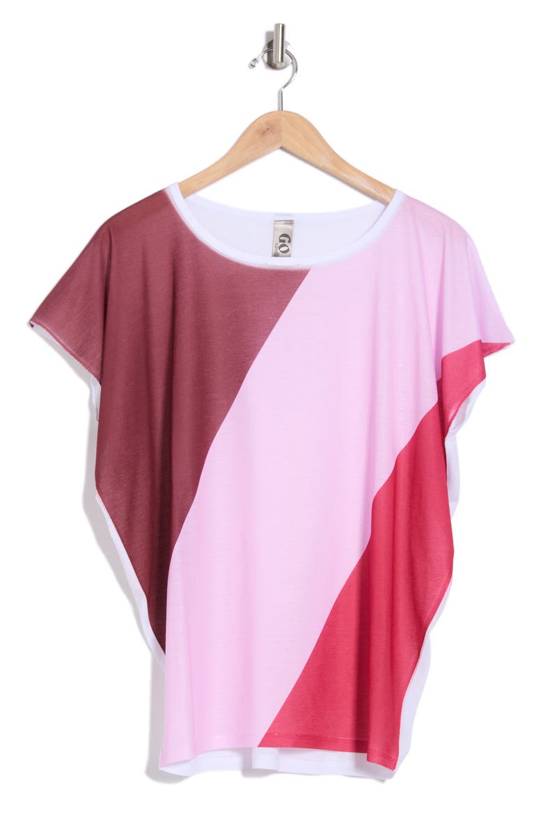 Dolman Sleeve Tee, Alternate, color, WHITE RADIANT BERRIES PRINT