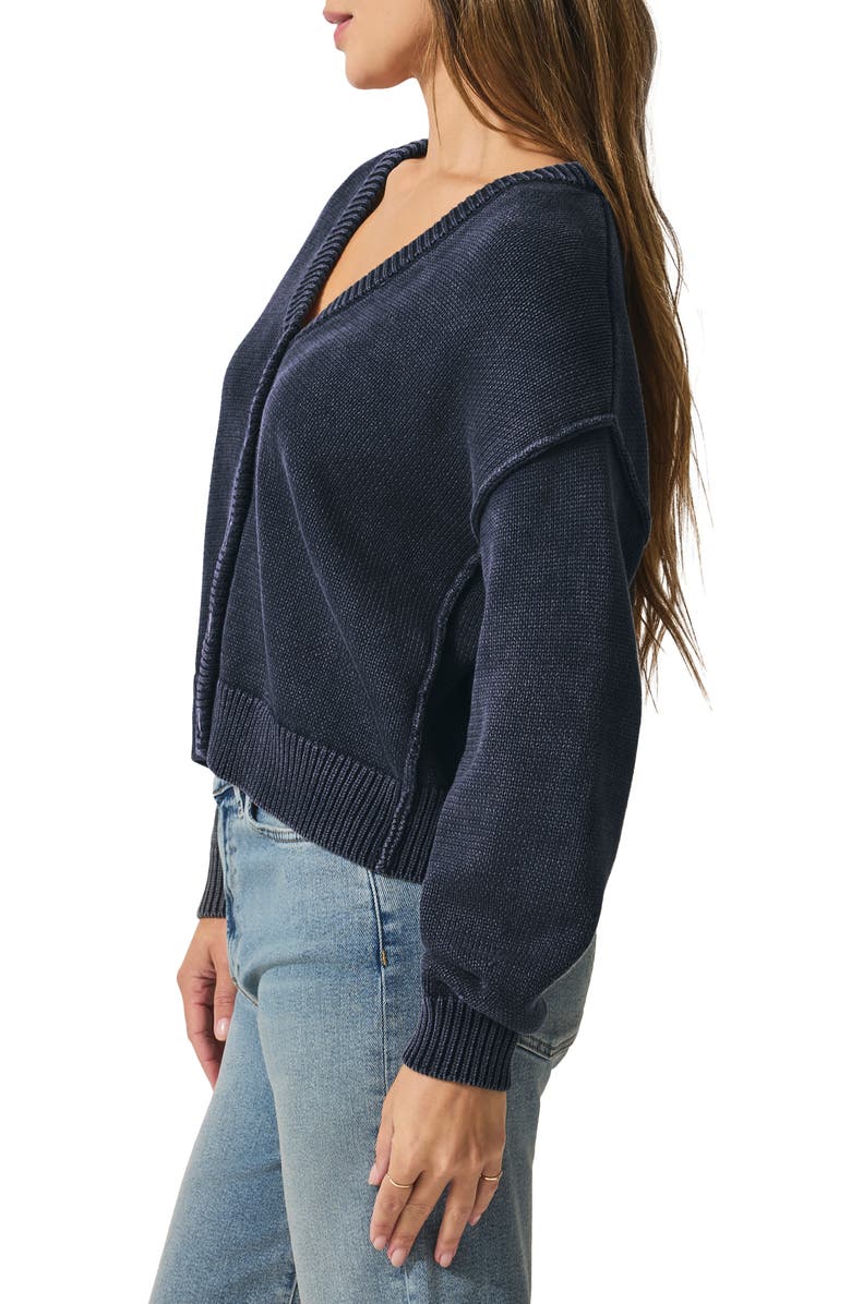 Splendid Jayda Cardigan, Alternate, color, Navy