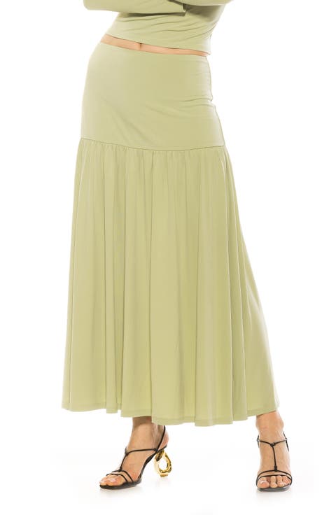 Lia Low Rise Maxi Skirt