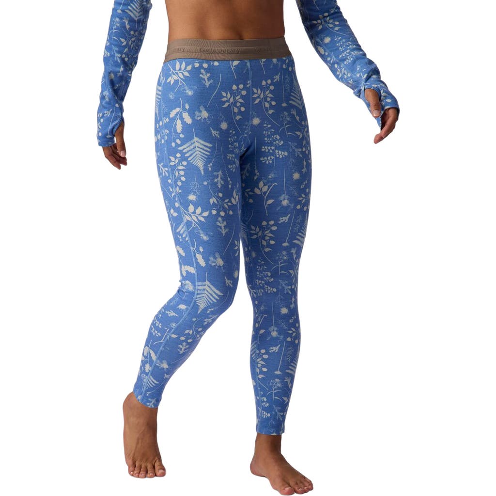 Backcountry Cedars Rws Merino Mid-wt Baselayer Bottom In Blue