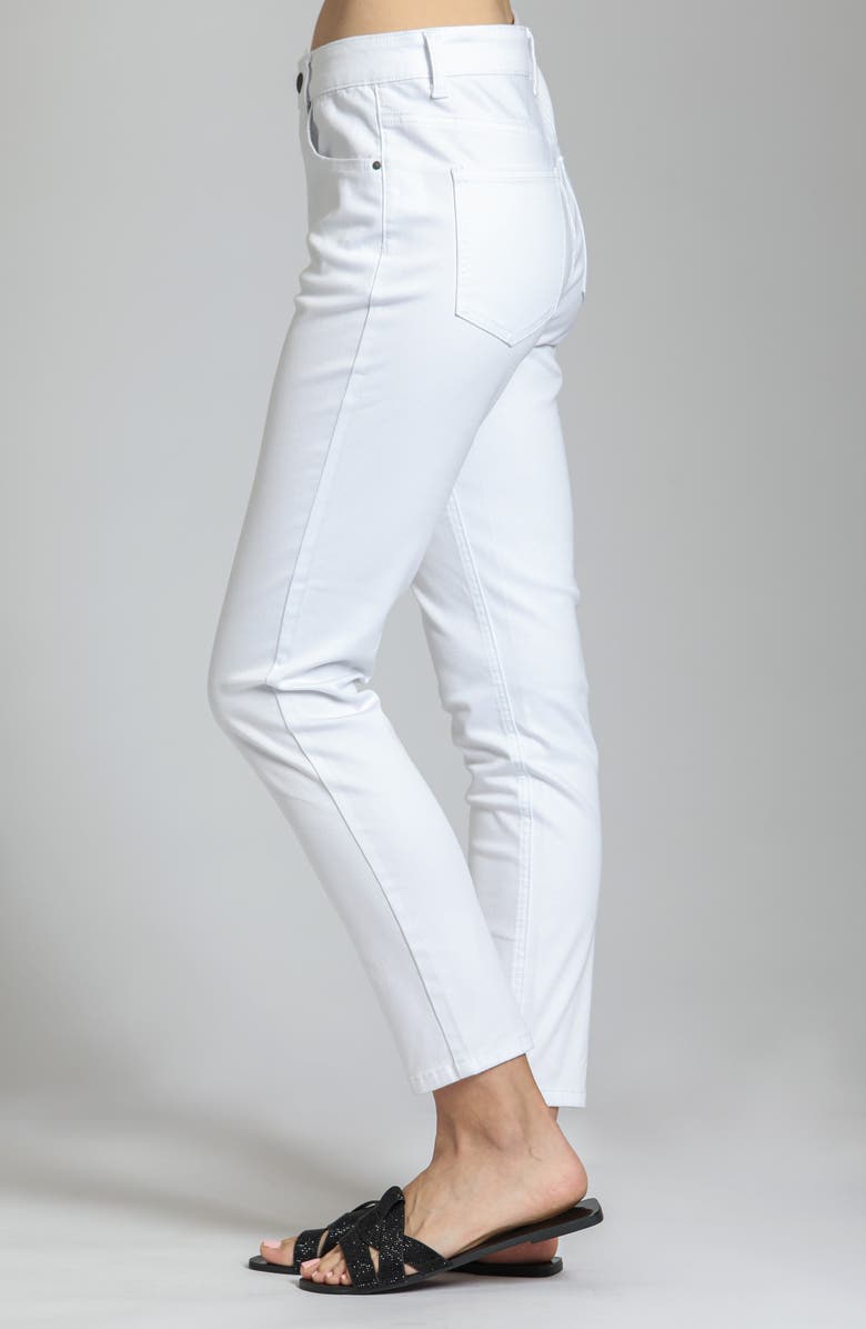 APNY Liberty Ankle Skinny Jeans, Alternate, color, White