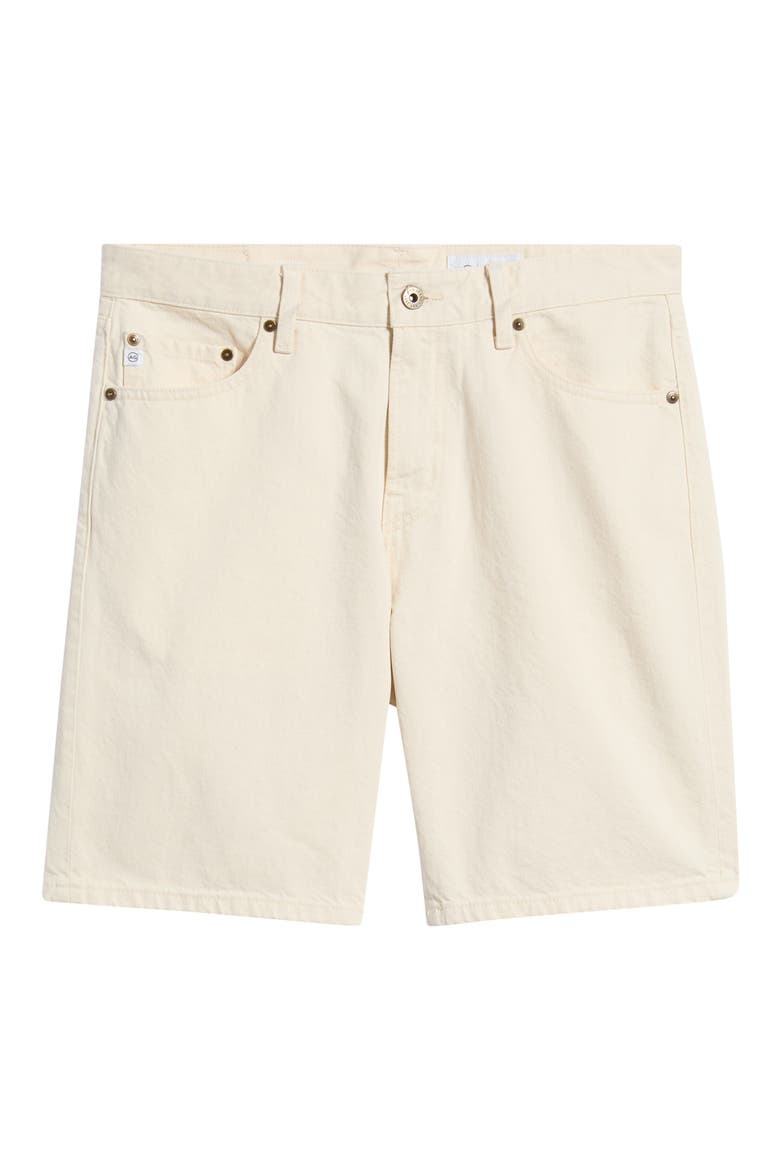 Protégé Straight Leg Denim Shorts, Alternate, color, SAHARA
