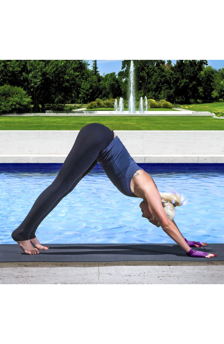 ProsourceFit Grippy Yoga Gloves, Alternate, color, Purple