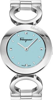 FERRAGAMO Gancino Bracelet Strap Watch, 28mm