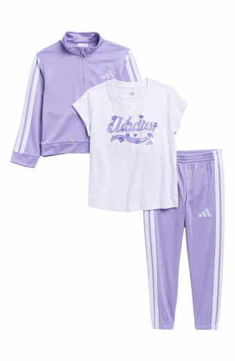 Kids' T-Shirt and Tricot Track Suit 3-Piece Set