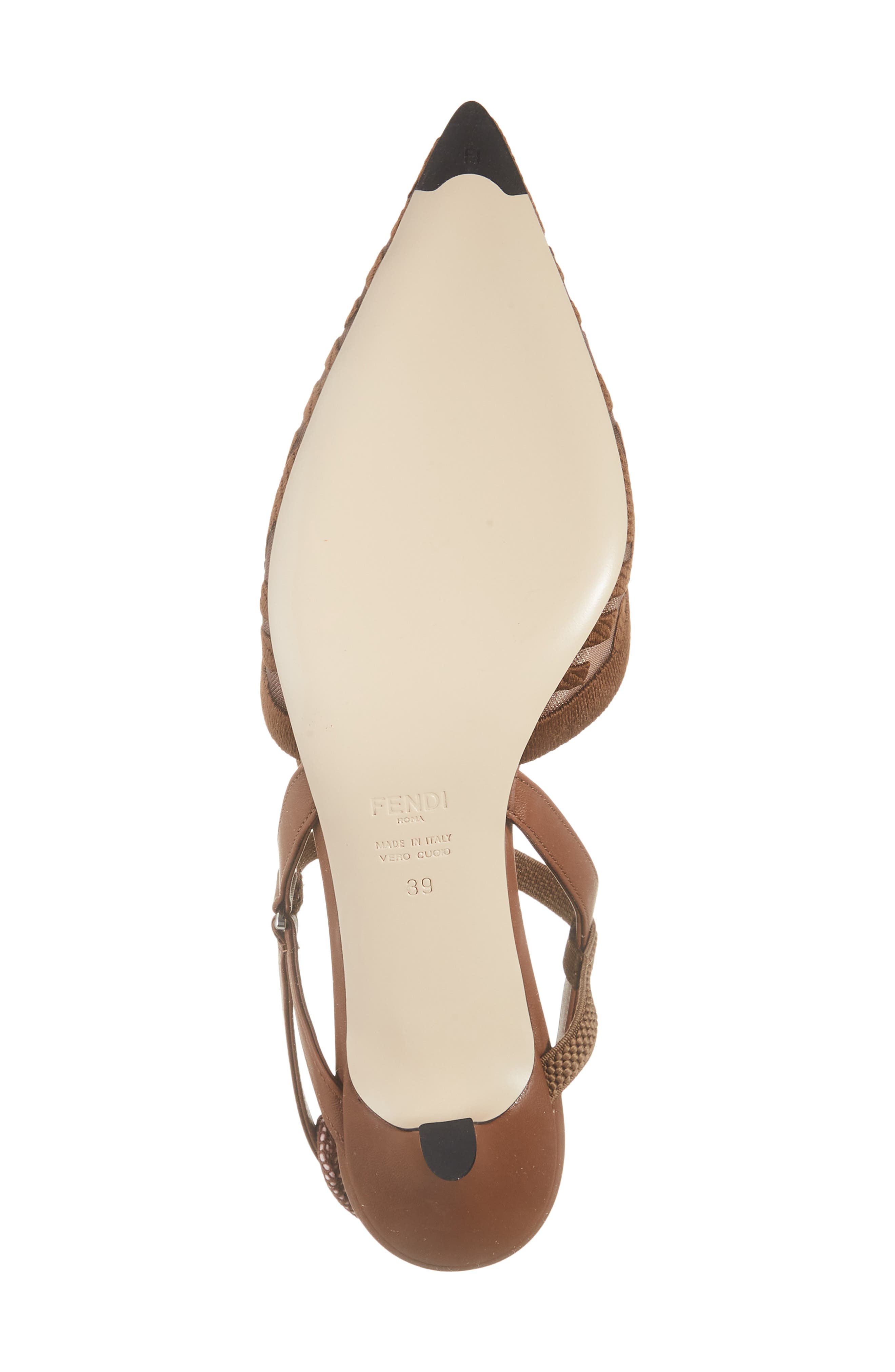 Colibrì Lite Kitten Heel Slingback Pump, Alternate, color, F1XHR ELBA BROWN SELLIER