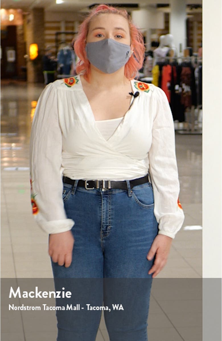 Maya High Waist Ankle Straight Leg Jeans, sales video thumbnail