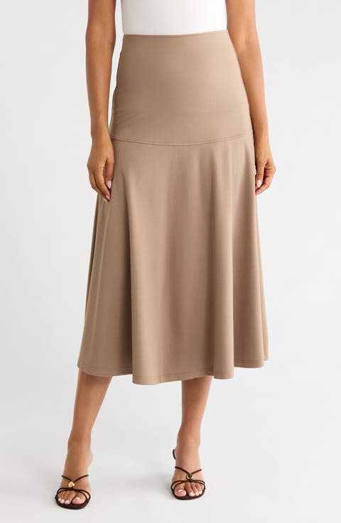 A-Line Maxi Skirt