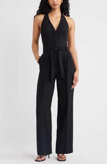 Icon Twill Belted Jumpsuit