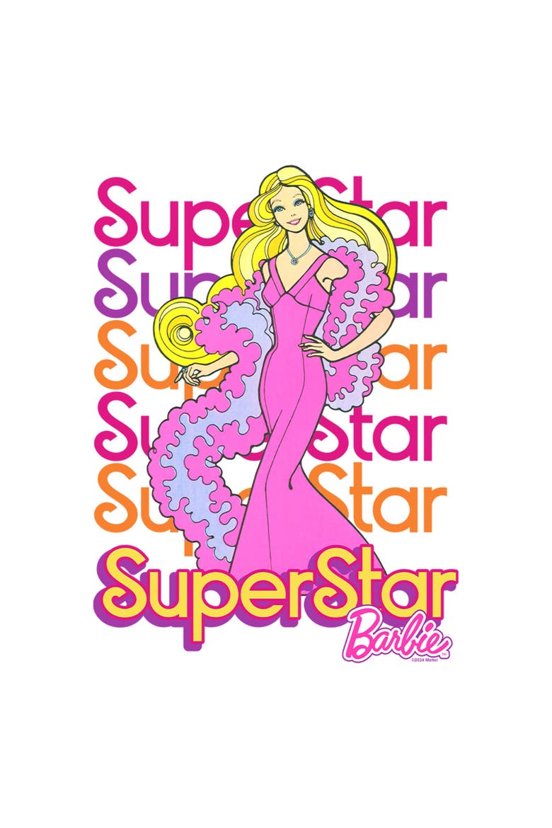 Boys' SuperStar Doll Graphic Short Sleeve T-Shirt, Alternate, color, White
