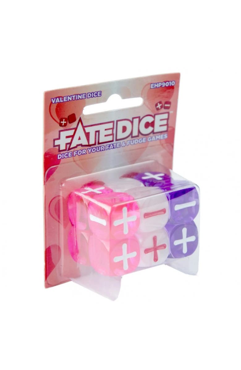 Evil Hat Productions Fate Core Dice Valentine Dice, Main, color, Multicolored